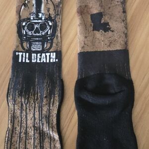 New Orleans Saints Socks Medium Compression Socks Plus Free NO CALL flag Socks